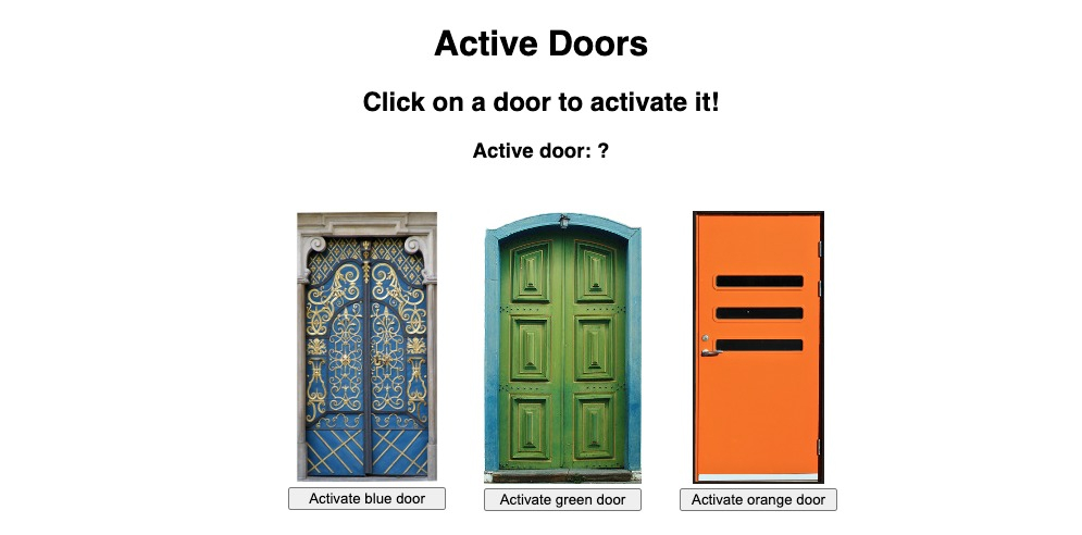 Active doors