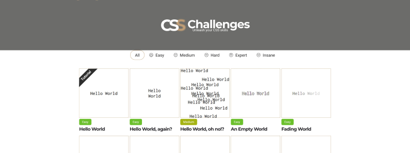 CSS Challenges