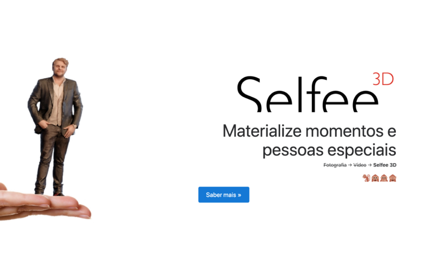 Selfee 3D — Materialize people and special moments